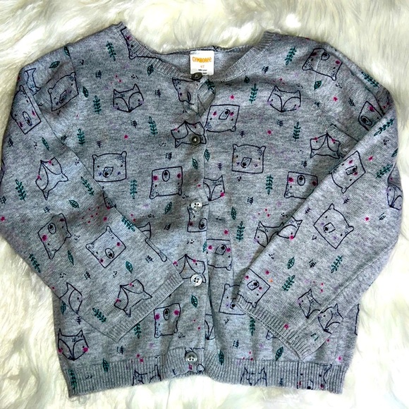 Gymboree Other - Gymboree Woodland Animals Cardigan Size 4T